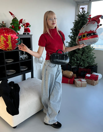 MEGA WIDE WASHING DENIM